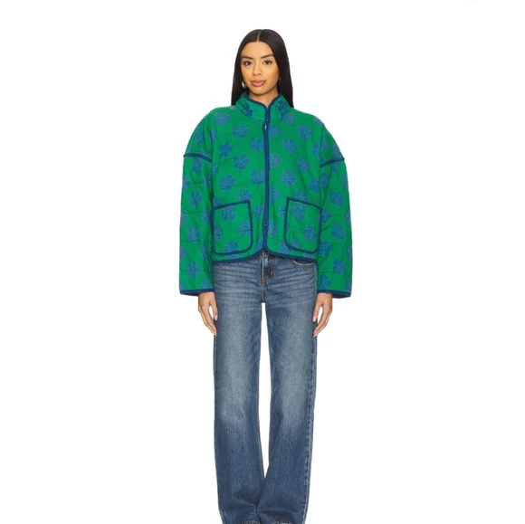 NWT CHLOE IN GRASS COMBO JACKET-Size Small - Picture 4 of 7